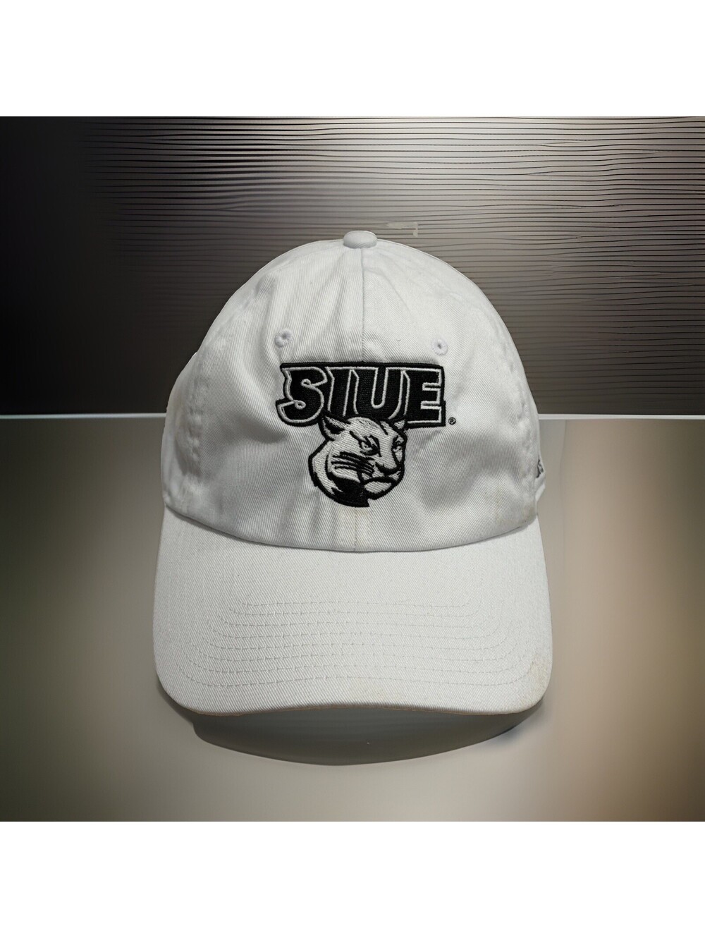 SIUE Southern Illinois University Edwardsville Eddie Cougar White Baseball Cap
